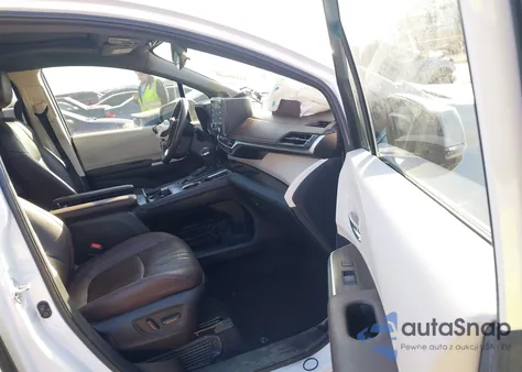 2022 Toyota Sienna Platinum z USA, uszkodzony, nr VIN 5TDERKEC5NS074982